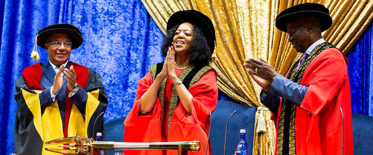Dr Judy Dlamini installed as the Chancellor of Wits University
